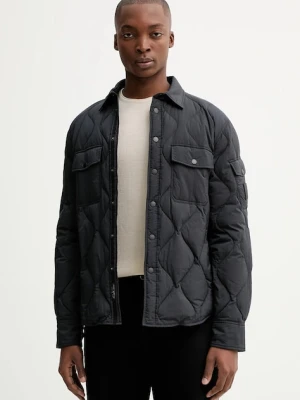 Rag & Bone kurtka puchowa kolor czarny przejściowa RV2125F0MNY