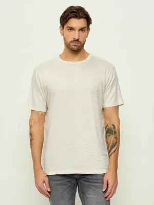 Rag&Bone Lniany t-shirt | Classic fit