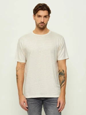 Rag&Bone Lniany t-shirt | Classic fit