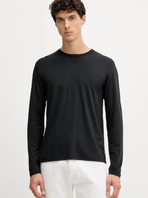Rag & Bone longsleeve kolor czarny gładki MBC25ST043TJ43
