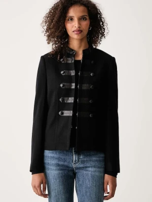 rag & bone marynarka damska wełniana czarny