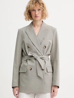 rag & bone marynarka dwurzędowa damska z wełną Virginia