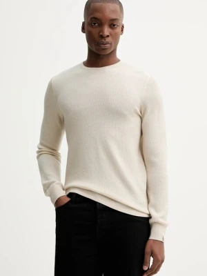 Rag & Bone sweter z dodatkiem wełny męski kolor beżowy lekki RH3225F6MWL