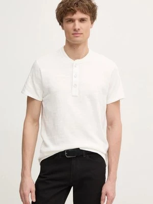 Rag & Bone t-shirt bawełniany męskie kolor biały gładki M000T996G