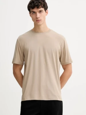 Rag & Bone t-shirt męski kolor beżowy gładki RF4925FT2TM