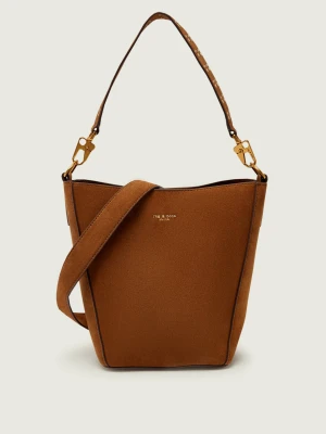 Rag&Bone Torebka na ramię + saszetka PARKER | zamsz rag & bone