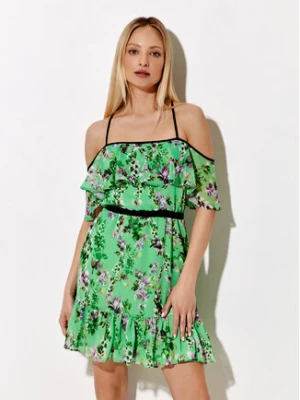Rage Age Sukienka letnia Sofia Zielony Regular Fit