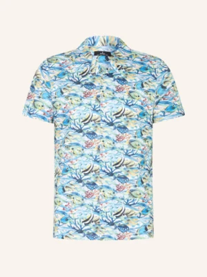 Ragman Koszula Wypoczynkowa O Regularnym Kroju, Wykonana Z Dżerseju blau