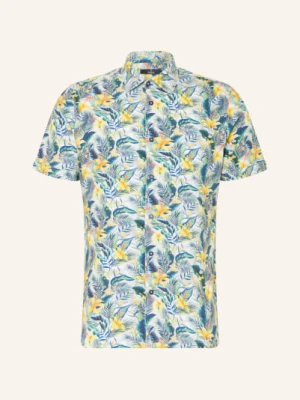 Ragman Koszula Z Krótkim Rękawem O Kroju Slim Fit, Wykonana Z Dżerseju blau