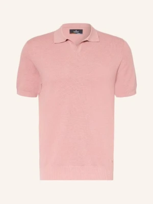 Ragman Koszulka Polo Z Dzianiny rosa