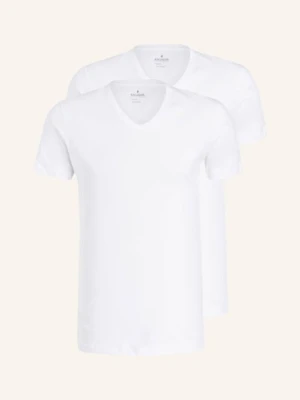 Ragman Koszulka W Serek, 2 Szt. weiss