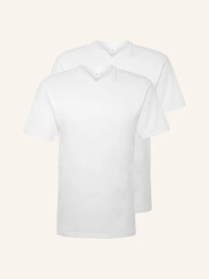 Ragman Koszulka W Serek, 2 Szt. weiss