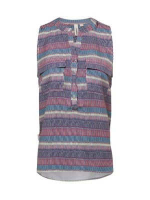 Ragwear Damska bluzka koszulowa - Romanna Kobiety Lyocell wielokolorowy wzorzysty,
