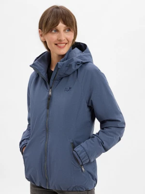 Ragwear Damska kurtka funkcjonalna - Dizzie Warm Kobiety niebieski jednolity,