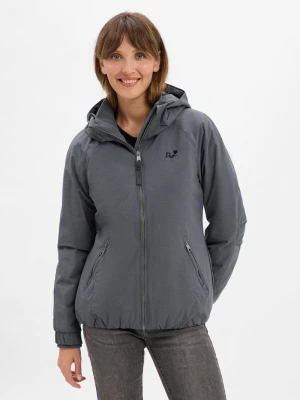 Ragwear Damska kurtka funkcjonalna - Dizzie Warm Kobiety szary jednolity,