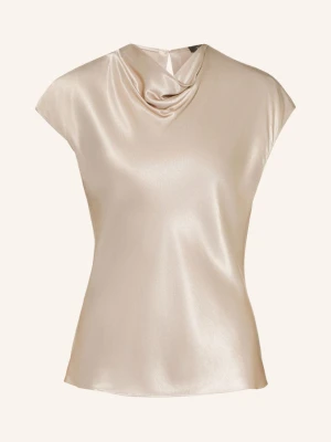 Rails Bluzka Koszulowa Loretta Z Satyny beige