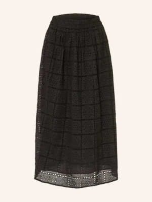 Rails Spódnica Z Koronki Ażurowanej schwarz