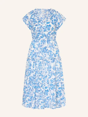 Rails Sukienka Juni Z Falbanami I Z Lnu blau