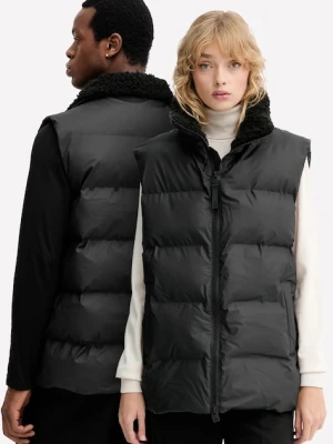 Rains bezrękawnik 17220 Alta Vision Puffer Vest kolor czarny zimowy 17220