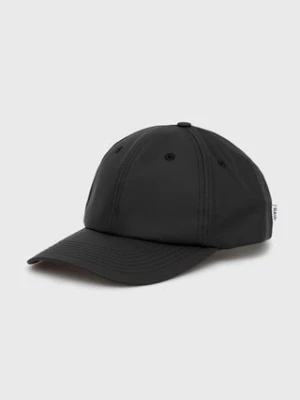 Rains czapka z daszkiem 13600 Cap kolor czarny gładka 13600.01-01.Black