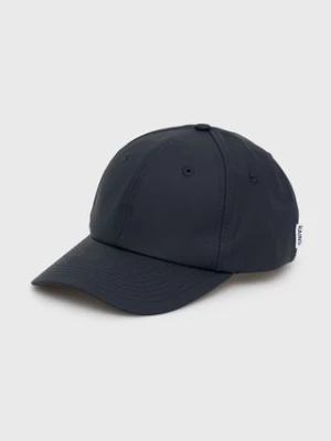 Rains czapka z daszkiem 13600 Cap kolor granatowy gładka 13600.47-47.Navy