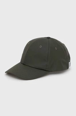 Rains czapka z daszkiem 13600 Cap kolor zielony gładka 13600.03-03.Green