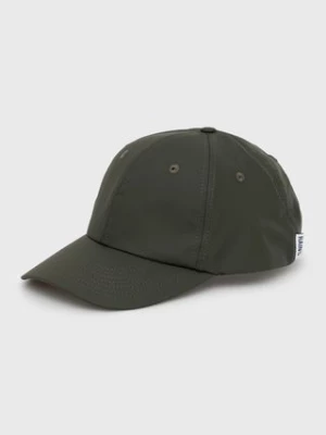 Rains czapka z daszkiem 13600 Cap kolor zielony gładka 13600.03-03.Green