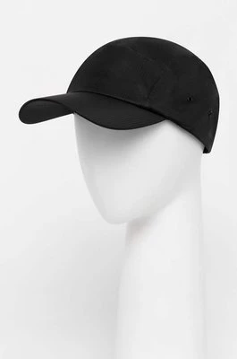 Rains czapka z daszkiem 20300 Headwear kolor czarny gładka