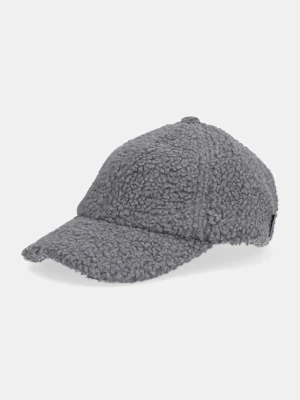 Rains czapka z daszkiem 20650 Fleece Cap kolor szary 20650