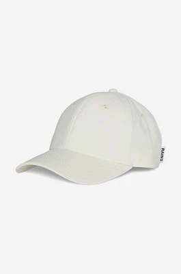 Rains czapka z daszkiem Cap 13600 kolor beżowy gładka 13600.FOSSIL
