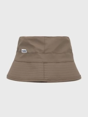 Rains kapelusz 20010 Bucket Hat kolor beżowy 20010.17-Taupe