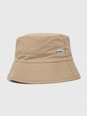 Rains kapelusz 20010 Bucket Hat kolor beżowy 20010.24-24Sand