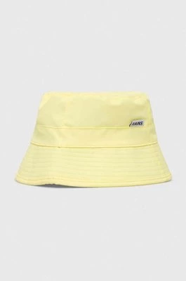 Rains kapelusz 20010 Bucket Hat kolor żółty