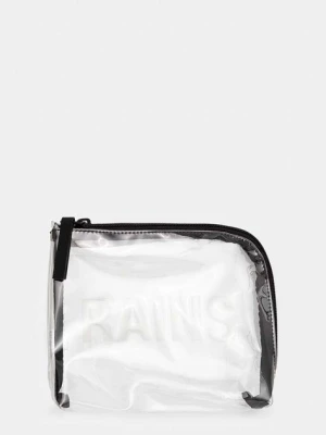 Rains kosmetyczka 14900 Travel Accessories kolor transparentny