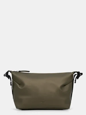 Rains kosmetyczka Hilo Wash Bag W3 kolor zielony 15630
