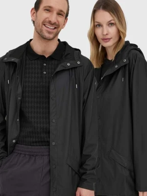 Rains kurtka 12010 Jacket kolor czarny przejściowa 12010.01-Black