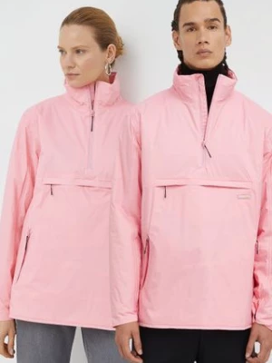 Rains kurtka 15490 Padded Nylon Anorak kolor różowy przejściowa 15490.2-20.Pink.Sk