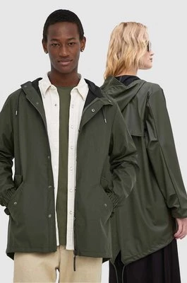 Rains kurtka 18010 Jackets kolor zielony przejściowa