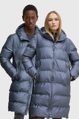 Rains kurtka Alta Longer Puffer Jacket W3T4 kolor niebieski zimowa 15130-36