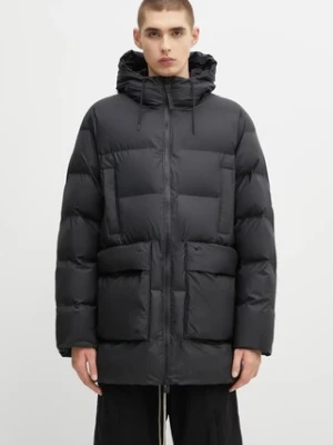 Rains kurtka Alta W3T4 kolor czarny zimowa 15210.01