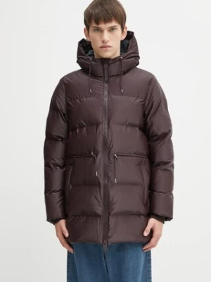 Rains kurtka Alta W3T4 kolor fioletowy zimowa 15160.129
