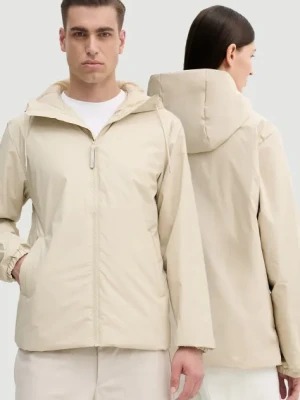 Rains kurtka Lohja Insulated Jacket W3T1 kolor beżowy przejściowa 15770