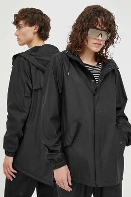 Rains kurtka przeciwdeszczowa 18010 Fishtail Jacket kolor czarny przejściowa 18010.01-01Black