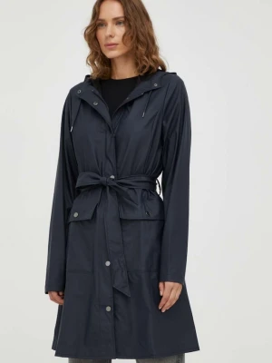 Rains kurtka przeciwdeszczowa 18130 Jackets granatowy