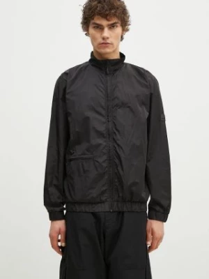 Rains kurtka przeciwdeszczowa 18900 Track Jacket kolor czarny przejściowa oversize 18900.01-01Black