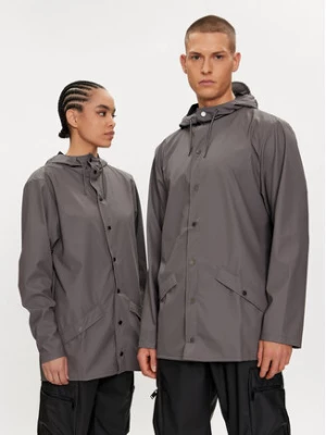 Rains Kurtka przeciwdeszczowa Jacket W3 12010 Szary Regular Fit