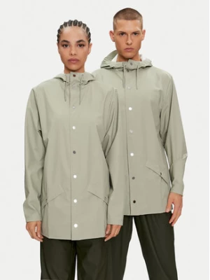 Rains Kurtka przeciwdeszczowa Jacket W3 12010 Zielony Regular Fit