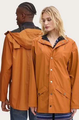 Rains kurtka przeciwdeszczowa Jacket W3 kolor pomarańczowy przejściowa 12010-63