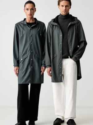 Rains kurtka przeciwdeszczowa Long Jacket W3 szary