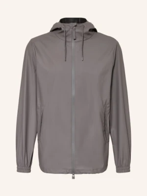 Rains Kurtka Przeciwdeszczowa Storm Breaker w3 grau